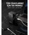 4 Portlu Gan Masaüstü Hızlı Şarj İstasyonu