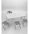 4 Tabureli Kamp Masası Seti