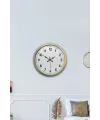 40 cm Eskitme Metal Standart Duvar Saati