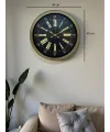 40 Cm Metal Antik Roma Eskitme Duvar Saati