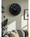 40 Cm Metal Eskitme Klasik Duvar Saati