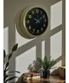 40 Cm Metal Eskitme Klasik Duvar Saati