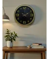40 Cm Metal Eskitme Vintage Duvar Saati