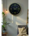40 Cm Metal Eskitme Vintage Duvar Saati
