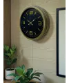 40 Cm Metal Eskitme Vintage Duvar Saati