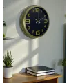 40 Cm Metal Eskitme Vintage Duvar Saati