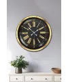 40 cm Metal Gold Roma Rakamlı Duvar Saati