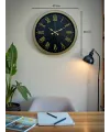 40 Cm Metal Vintage Roma Rakamlı Duvar Saati