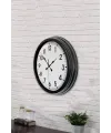 40 cm Siyah Metal Standart Duvar Saati
