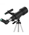 400 x 70 Mm Açıklıklı Refrakter Teleskoplar 15x - 150x Telefon Adaptörlü Reflex