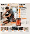 43pcs Silikon Sap Akrobat Uzatmalı Tornavida Bits Seti Manyetik Uç Tutucu Ktx-3451