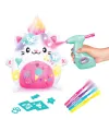 45574 SUN-CNL-HOBİ SET AIRBRUSH PELUŞ KAWAII KITTY