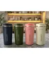 480 ml Paslanmaz Çelik Termos Mug Bardak