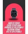 49mm Akıllı Saat Amoled Ekranlı Kadın Erkek Kol Saati Plastik Kordon