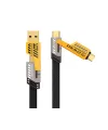 4in1 Type-c 65w To Usb-a + Type-c To Lightning 27w Hızlı Şarj Kablosu Siyah