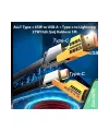 4in1 Type-c 65w To Usb-a + Type-c To Lightning 27w Hızlı Şarj Kablosu Siyah
