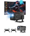 4k Android Smart Wi-fi Çift Kollu Projeksiyon Game Box Kumandalı Taşınabilir