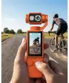 4k Video Çekim Özellikli Gimbal Kamera 180 Derece Dönebilen Lens Stabil Çekim