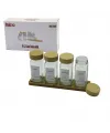 4pcs Bambu Kapaklı Cam Tuzluk - Biberlik - Baharatlık 120ml