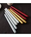 4pcs Candle Metalik Renkler Şamdan Mum 25cm