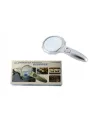 4x 6 Led Işık Aydınlatma 75mm Optik Lens El Büyüteç