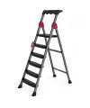 5+1 Basamaklı Metal Merdiven 150kg.taşıma