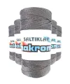 5 Adet Polyester Makrome İpi 423 Gri 100 gr
