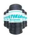 5 Adet Polyester Makrome İpi 68 Füme Gri 100 gr
