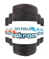5 Adet Polyester Makrome İpi SYH Siyah 100 gr