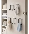 5 Adet Set İki Yapışkanlı Askı
