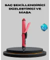 5 Kademeli Seramik Saç Düzleştirici – Düz Ve Kıvırcık Mod, 26 Mm Plaka, Profesyonel Saç Şekillendirme