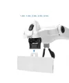 5 Lens 1.0X-3.5X 2Led Işıklı İle Ayarlanabilir Gözlük Büyüteç 9892B2