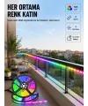 5 Metre Kumandalı Rgb Şerit Led Aydınlatma