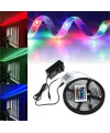5 Metre Rgb Şerit Led Setiiç ve Dış Mekan Silikonlutak Çalıştır