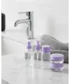 5 Parça Seyahat Banyo Seti 30 Ml Şeffaf Taşınabilir Şişe Seti
