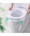 50 Adet Kullan At Pratik Kullanımlı Hijyenik Klozet Kapağı Poşeti