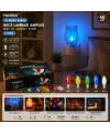50 Adet Mix Renkli Gece Lambası Ampul E14 - 10w C7