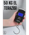 50 Kg El Kantarı Ağırlık Ölçer Dijital Ekranlı Kancalı Portatif
