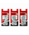 500 Adet 1/4 Metal Pul 12x25pcs