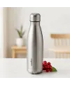 500 ml Paslanmaz Çelik Şişe Termos (Krom, Kaydırmaz Taban)
