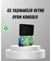 500 Oyunlu G5 Retro Mini Oyun Konsolu 3 İnç Ekran Ve Tv Desteği