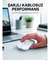 5000 Dpı Bluetooth Kablosuz Mouse Hafif Ergonomik Sessiz Wireless Fare