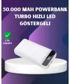 50000mah Yüksek Kapasiteli Powerbank Hızlı Şarj Ve Led Ekranlı