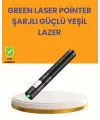 5000mw Yeşil Lazer Pointer Profesyonel Uzun Menzilli