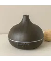 500ml Ahşap Desenli Aroma Diffuser Hava Nemlendirici - Kumandalı, LED