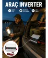 500w Araç İnverter Aküden Priz Dönüştürücü