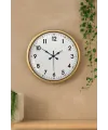 52 cm Eskitme Metal Dekoratif Duvar Saati