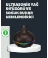 550ml Ultrasonik Hava Nemlendirici Ve Aromaterapi Difüzörü