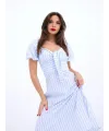 5948 ELBİSE-LOS ANGELES ÇİZGİLİ
