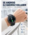 5g Android Akıllı Saat Amoled Ekran Sım Kart Destekli Kameralı